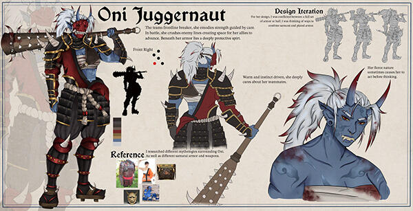Render character reference sheet 2